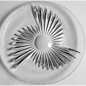 Vintage Centerpiece Bowl in Staccato pattern by Mikasa 8 inch